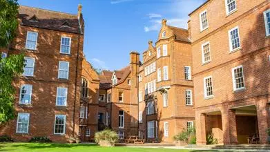Linacre College quad, University of Oxford