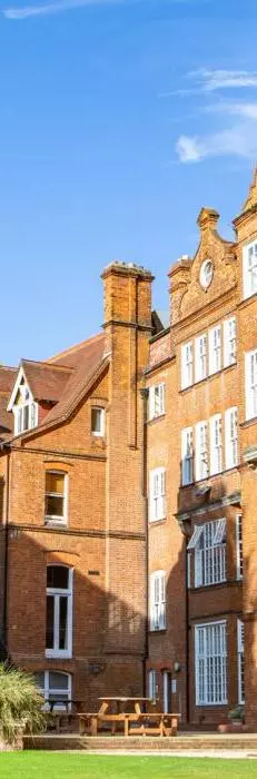 Linacre College quad, University of Oxford